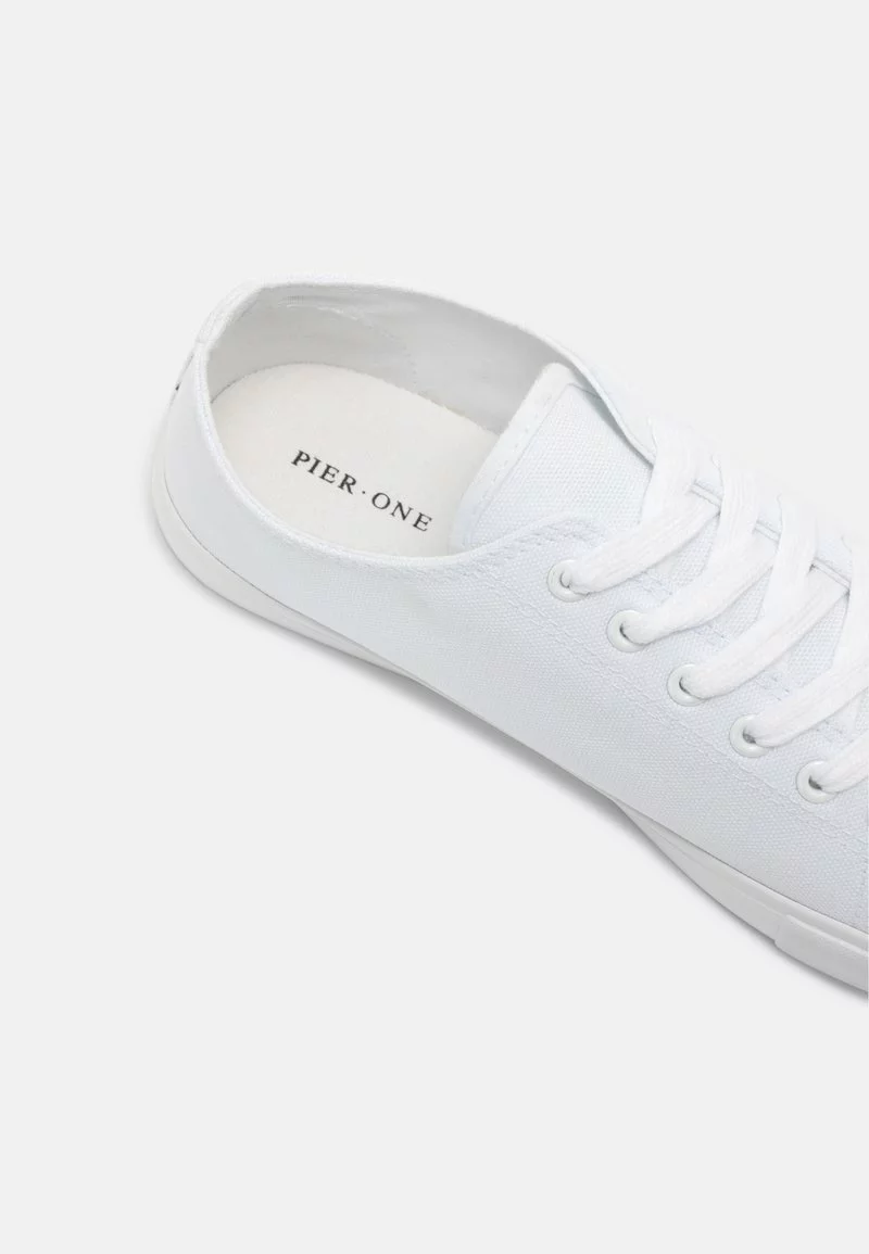 Pier One UNISEX - Sneakers Basse - White 7 Pier One UNISEX - Sneakers Basse - White - immagine 5