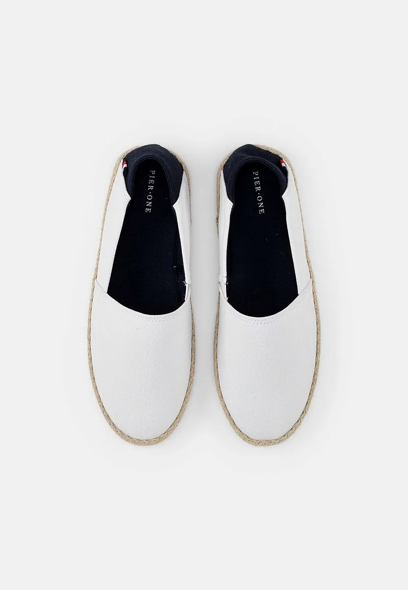 Pier One Unisex Espadrillas - White - Dark Blue 6 Pier One Unisex Espadrillas - White - Dark Blue - immagine 4