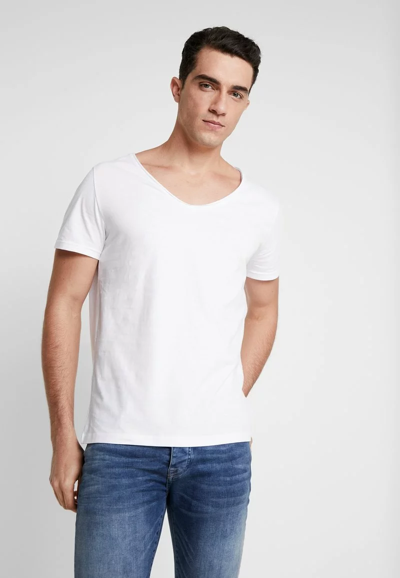 Pier One Uomo T-shirt Basic - White 3 Pier One Uomo T-shirt Basic - White