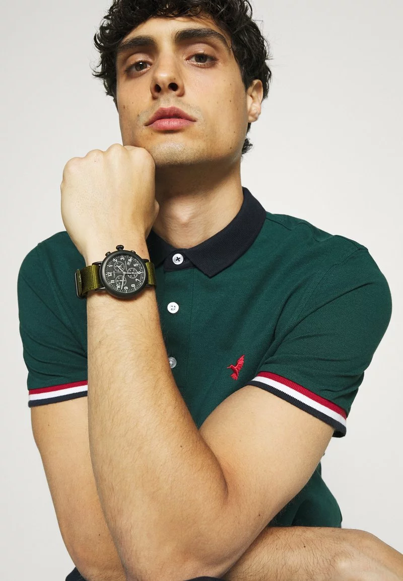 Pier One Uomo Polo - Dark Green 7 Pier One Uomo Polo - Dark Green - immagine 5