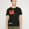 Pier One Uomo T-shirt Con Stampa - Black -Offerta Economica Pier One 06b6acf09ad34f4a951dd921a5a2a4c8
