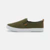 Pier One UNISEX - Scarpe Senza Lacci - Khaki -Offerta Economica Pier One 09688ed263de4d02b0c2cdac7c28b66f