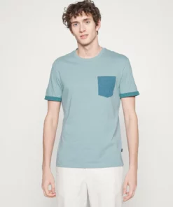 Pier One Uomo T-shirt Basic - Blue Grey