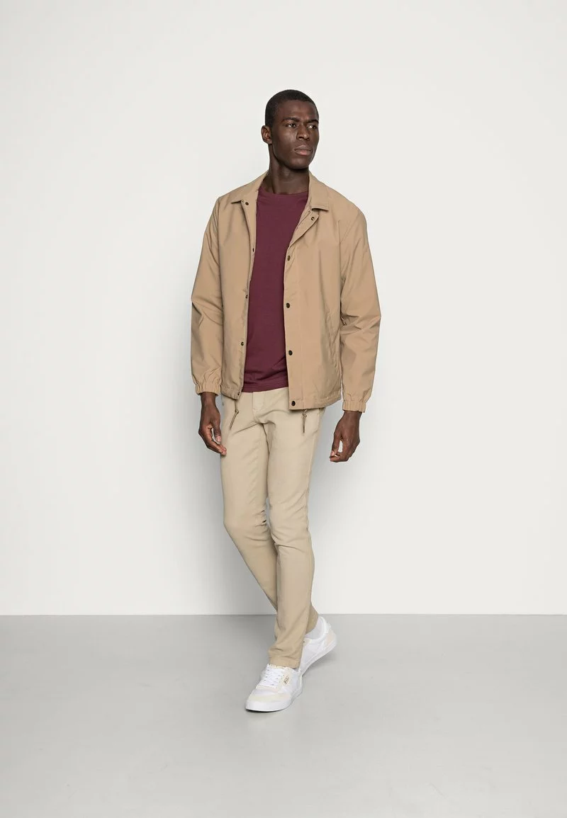 Pier One Uomo 2 PACK - T-shirt Basic - Bordeaux 3 Pier One Uomo 2 PACK - T-shirt Basic - Bordeaux