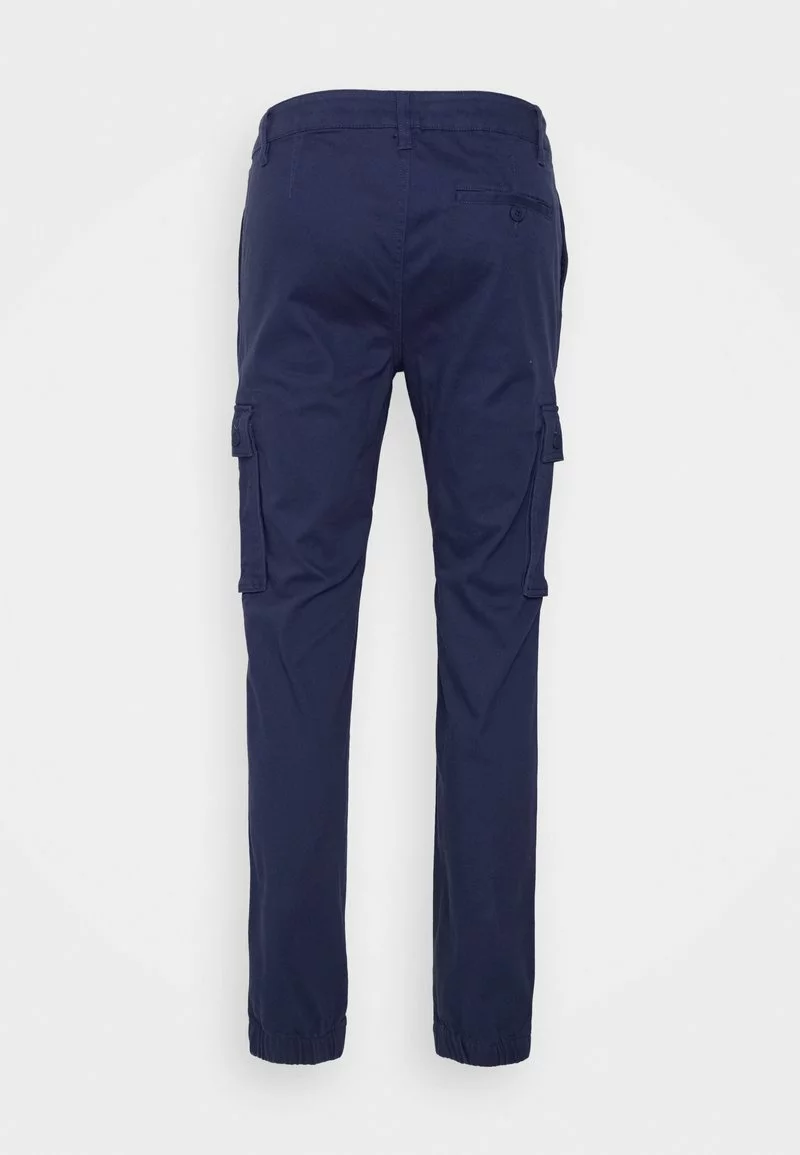Pier One Uomo Pantaloni Cargo - Dark Blue 4 Pier One Uomo Pantaloni Cargo - Dark Blue - immagine 2