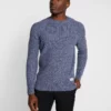 Pier One Uomo MULTICOLOUR HALF CARDIGAN JUMPER - Maglione - Mottled Blue -Offerta Economica Pier One 0e749c4566c34eb3817991011ba994c1