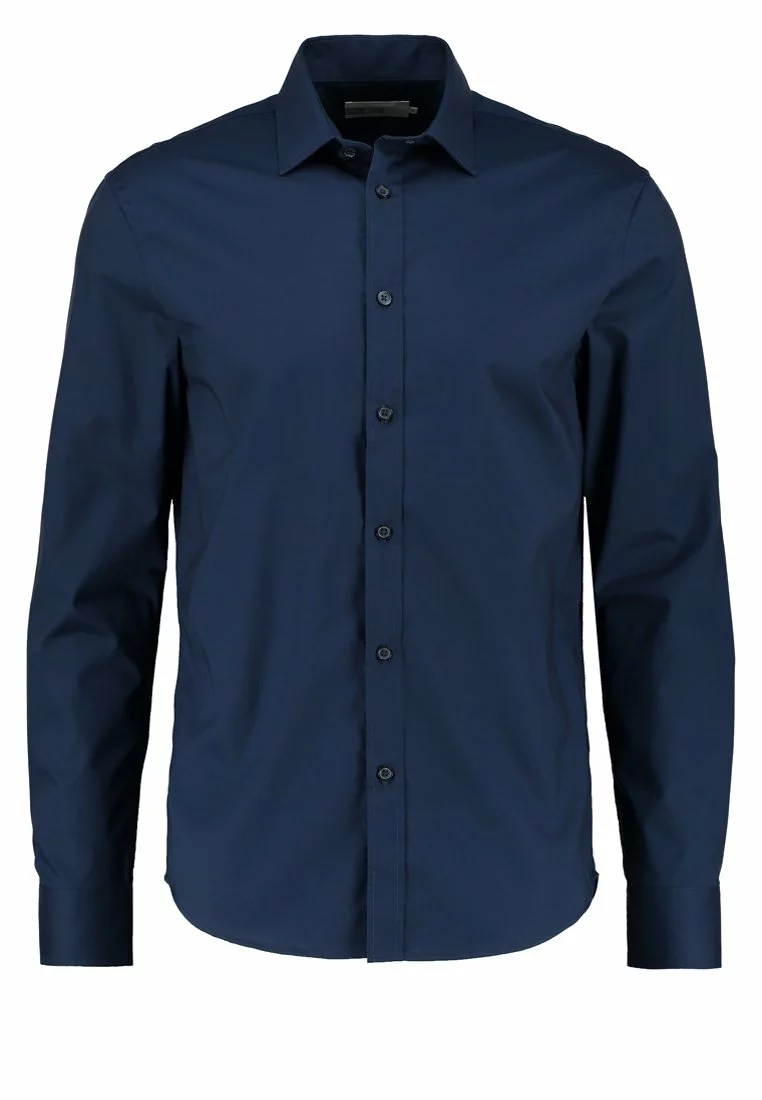 Pier One Uomo Camicia Elegante - Dark Blue 8 Pier One Uomo Camicia Elegante - Dark Blue - immagine 6