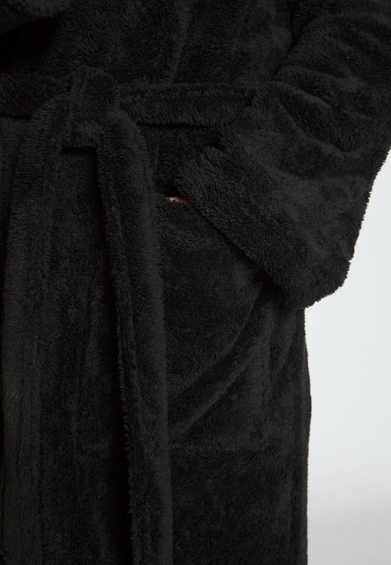 Pier One Uomo Accappatoio - Black 8 Pier One Uomo Accappatoio - Black - immagine 6