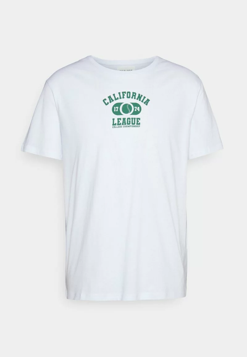 Pier One Uomo CALIFORNIA LEAGUE GRAPHIC T-SHIRT - T-shirt Con Stampa - White 8 Pier One Uomo CALIFORNIA LEAGUE GRAPHIC T-SHIRT - T-shirt Con Stampa - White - immagine 6