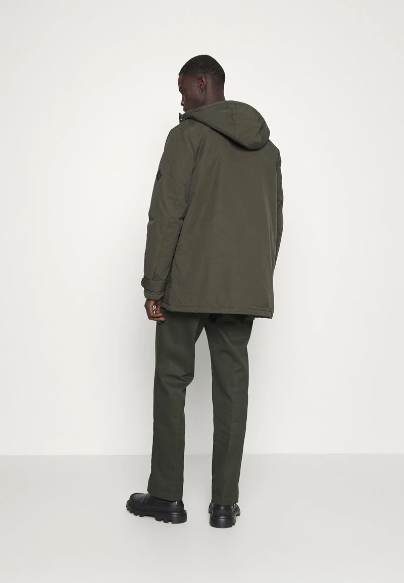 Pier One Uomo Parka - Olive 5 Pier One Uomo Parka - Olive - immagine 3