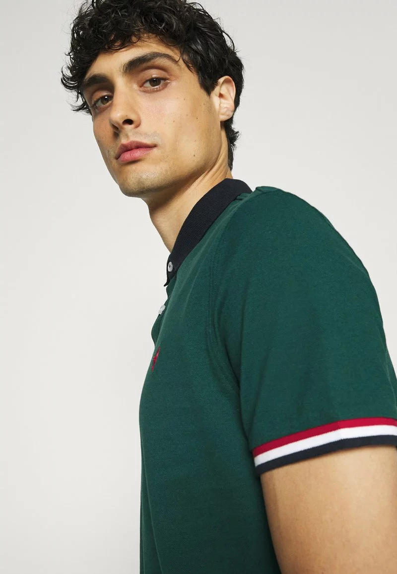 Pier One Uomo Polo - Dark Green 6 Pier One Uomo Polo - Dark Green - immagine 4