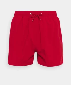 Pier One Uomo PEACHY SOFT BEACH SHORTS - Shorts Da Mare - Red