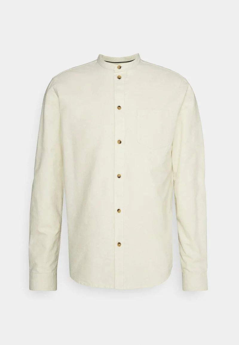 Pier One Uomo COLLAR OXFORD - Camicia - Off-white 6 Pier One Uomo COLLAR OXFORD - Camicia - Off-white - immagine 4