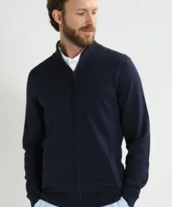 Pier One Uomo Cardigan - Dark Blue