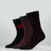 Pier One Uomo VALENTINES 3 PACK - Calze - Black/dark Red 2 Pier One Uomo VALENTINES 3 PACK - Calze - Black/dark Red -Offerta Economica Pier One 1af581b22885453497071a22038d5ce5