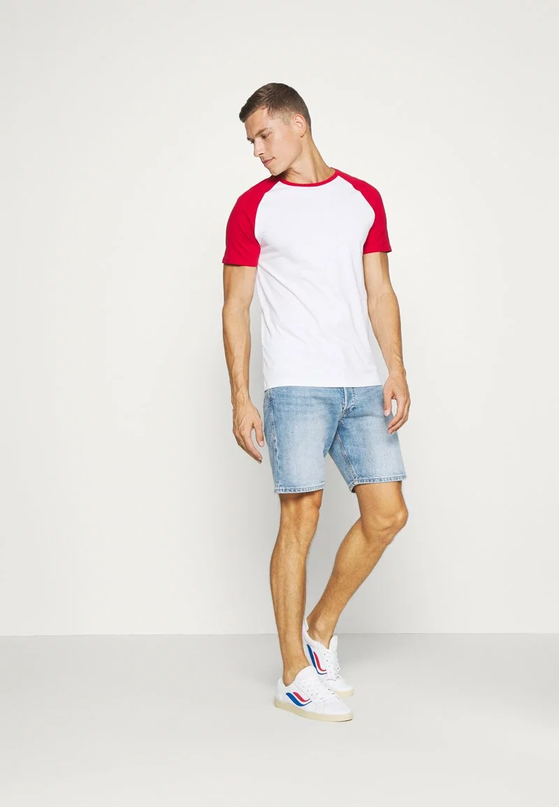 Pier One Uomo T-shirt Basic - Red 4 Pier One Uomo T-shirt Basic - Red - immagine 2