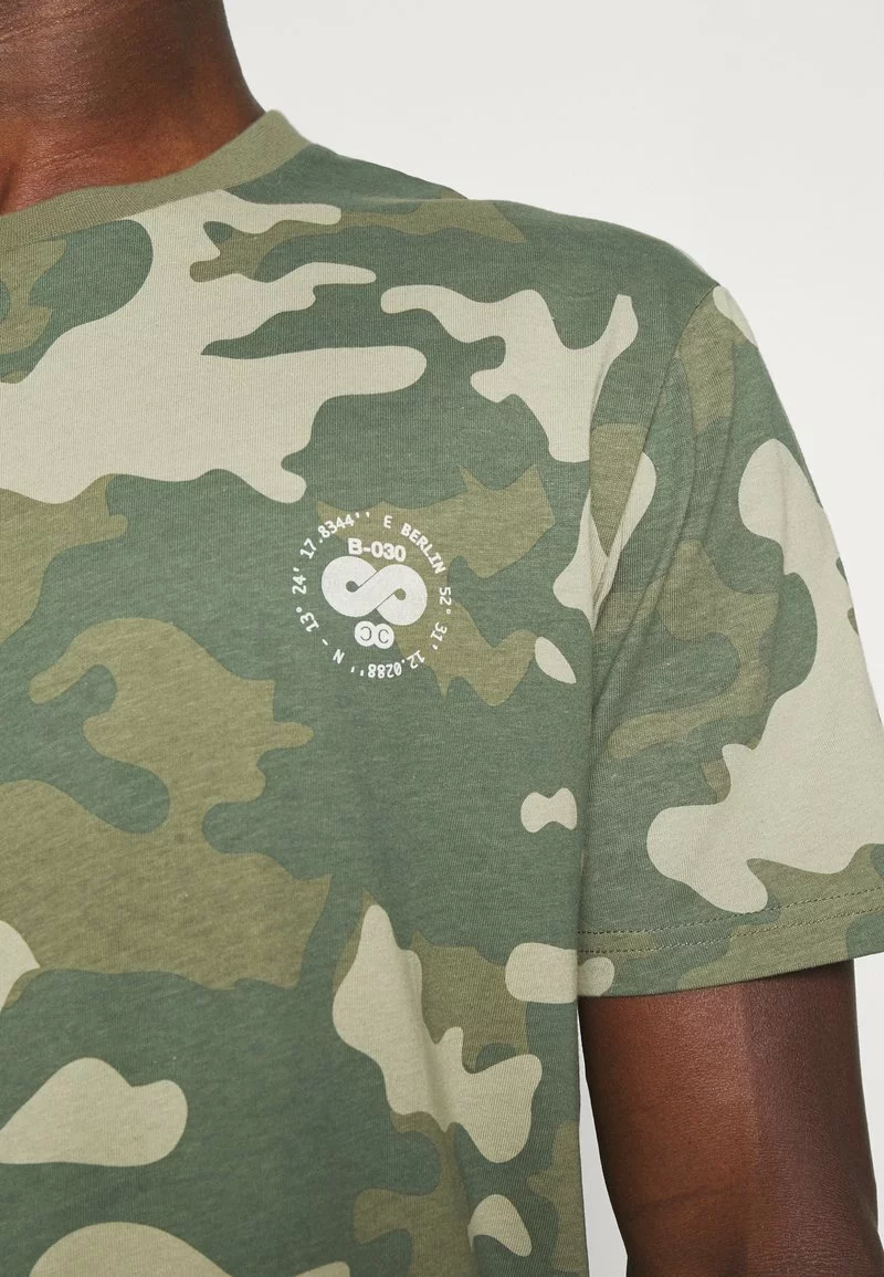 Pier One Uomo T-shirt Con Stampa - Dark Green 8 Pier One Uomo T-shirt Con Stampa - Dark Green - immagine 6