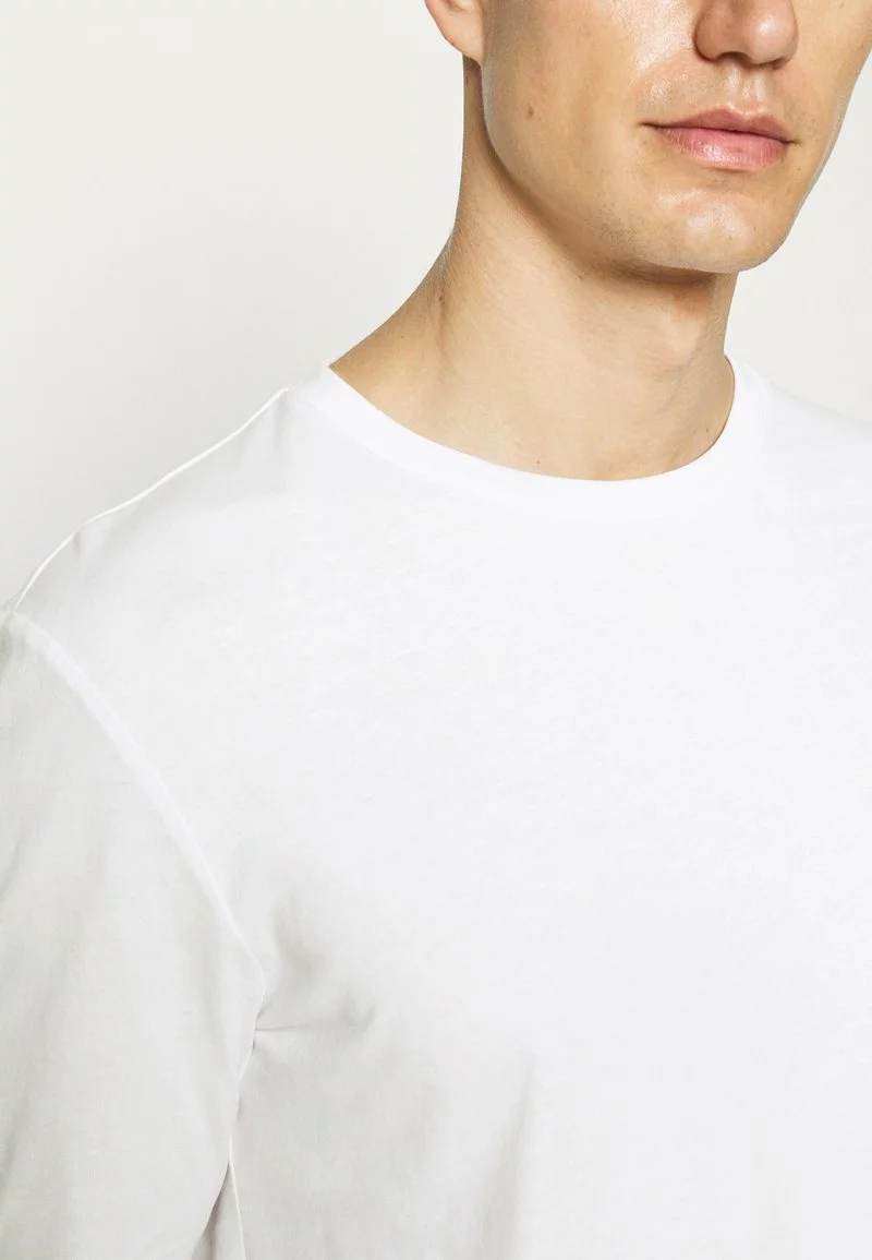 Pier One Uomo 3 PACK - Maglietta A Manica Lunga - Black/white/mottled Light Grey 10 Pier One Uomo 3 PACK - Maglietta A Manica Lunga - Black/white/mottled Light Grey - immagine 8