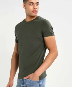 Pier One Uomo T-shirt Basic - Khaki