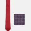 Pier One Uomo SET - Cravatta - Dark Red -Offerta Economica Pier One 200d65e06d524c09bb6a1b8507489537