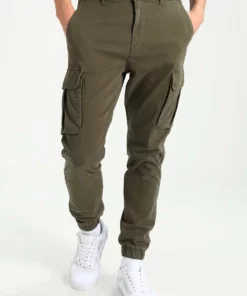 Pier One Uomo Pantaloni Cargo - Khaki