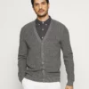 Pier One Uomo Cardigan - Mottled Grey -Offerta Economica Pier One 251ad0fbcbbc48b391fec3e32204aac2