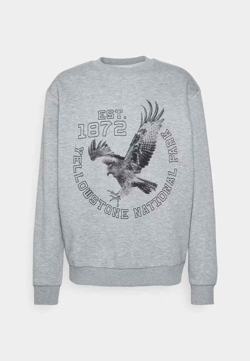 Pier One Uomo Felpa - Mottled Grey 6 Pier One Uomo Felpa - Mottled Grey - immagine 4