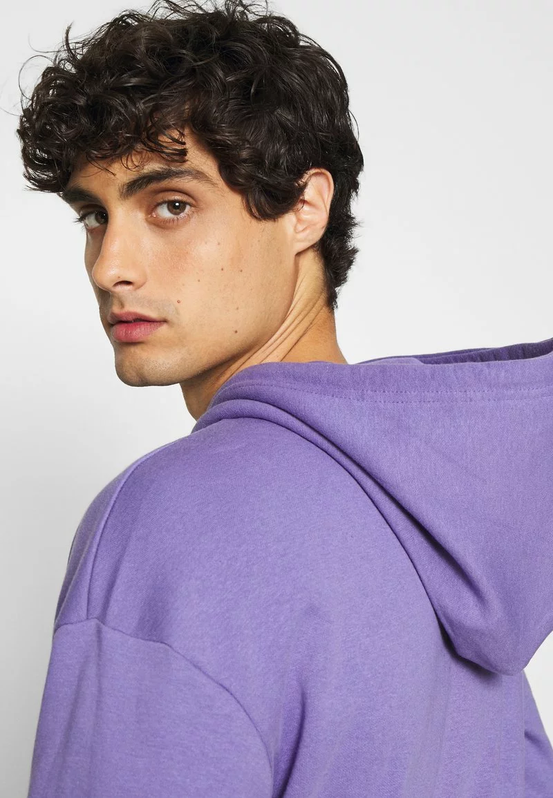 Pier One Uomo PLAIN SKATER HOODY - Felpa Con Cappuccio - Lilac 6 Pier One Uomo PLAIN SKATER HOODY - Felpa Con Cappuccio - Lilac - immagine 4