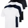Pier One Uomo 5 PACK - T-shirt Basic - White/blue/black -Offerta Economica Pier One 2819a515ceaa41a7b996144dea7390c3