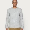 Pier One Uomo ESSENTIAL WINTER CREWNECK - Maglione - Mottled Light Grey -Offerta Economica Pier One 283593f3a817419b840c065f9b3054b4
