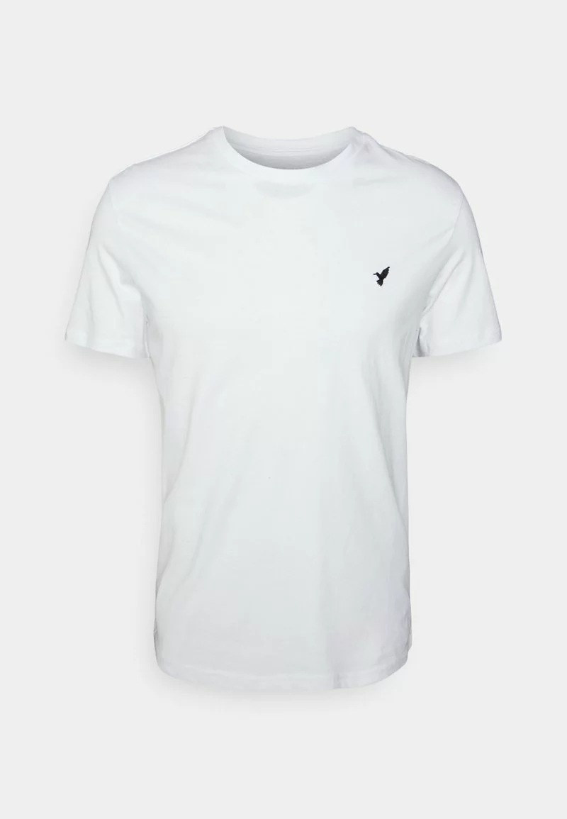 Pier One Unisex BIRDIE - T-shirt Basic - White/off-white/green 5 Pier One Unisex BIRDIE - T-shirt Basic - White/off-white/green - immagine 3