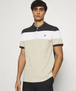 Pier One Uomo Polo - Black/sand