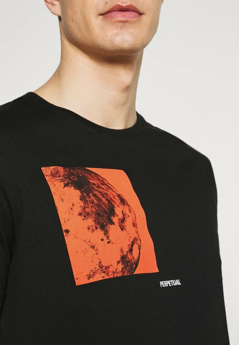 Pier One Uomo T-shirt Con Stampa - Black 6 Pier One Uomo T-shirt Con Stampa - Black - immagine 4