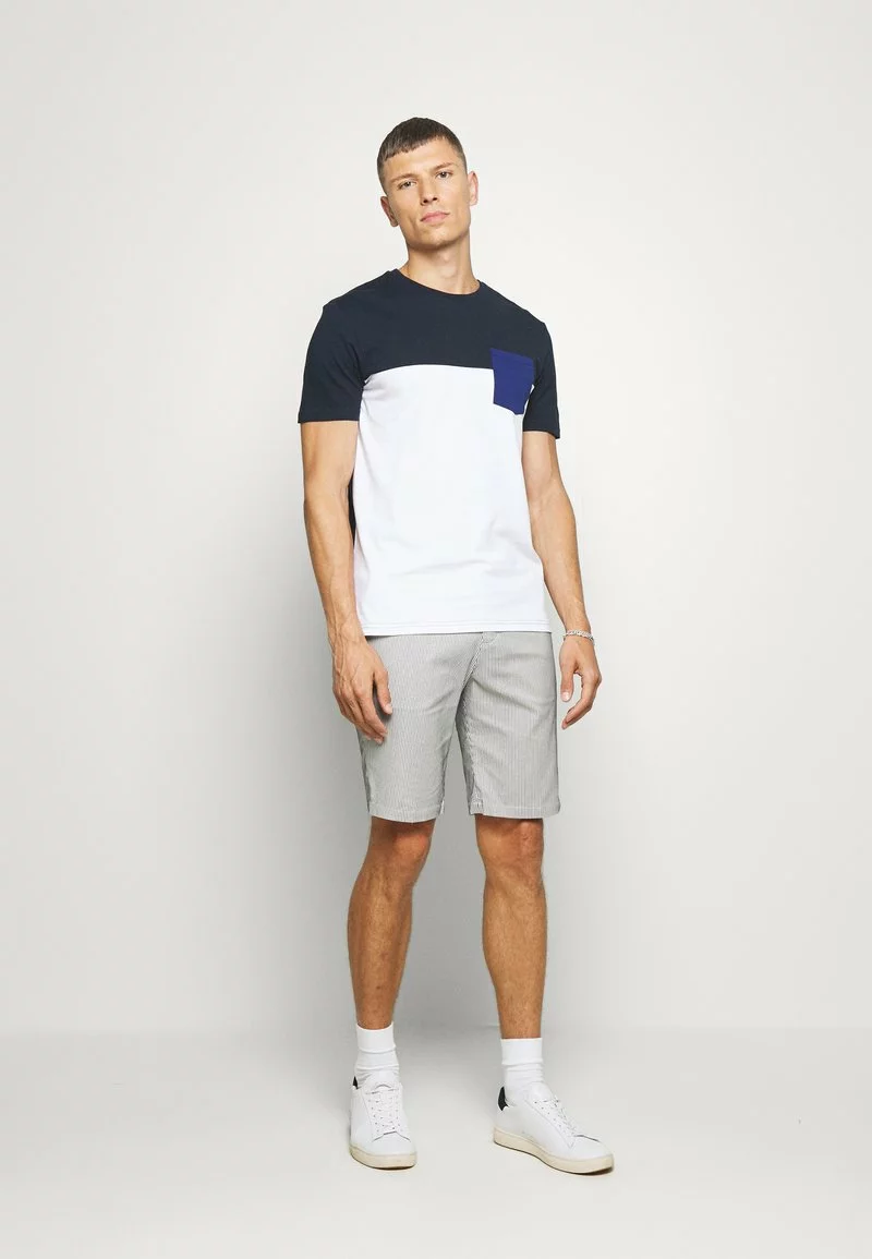 Pier One Uomo T-shirt Con Stampa - Dark Blue 4 Pier One Uomo T-shirt Con Stampa - Dark Blue - immagine 2