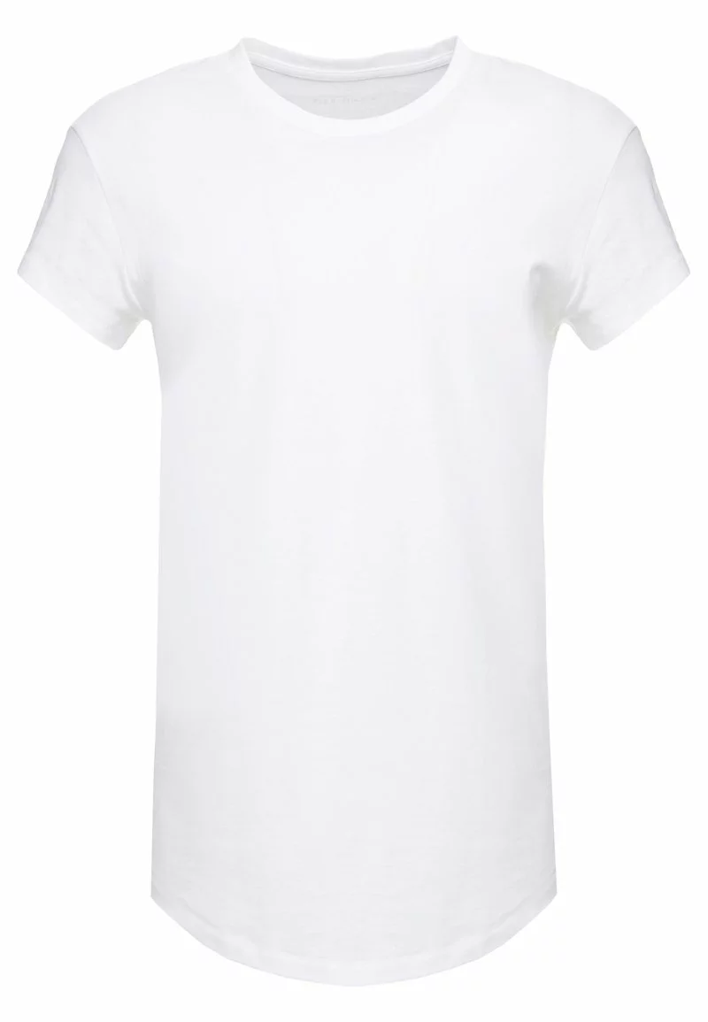 Pier One Uomo T-shirt Basic - White 6 Pier One Uomo T-shirt Basic - White - immagine 4