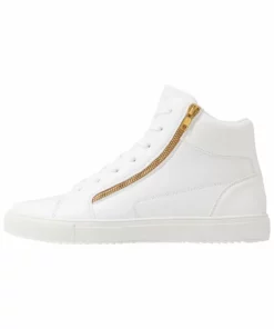Pier One UNISEX - Sneakers Alte - White/gold-coloured