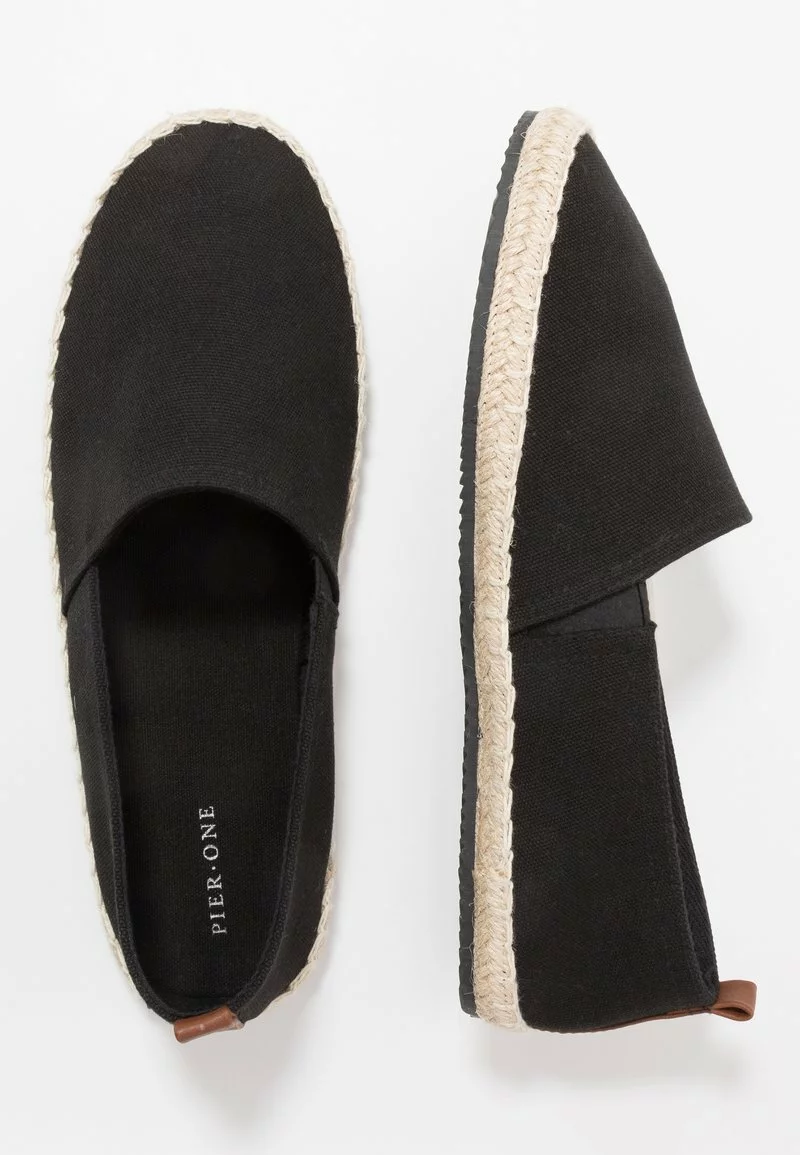 Pier One RENA ESPADRILLE UNISEX - Espadrillas - Black 7 Pier One RENA ESPADRILLE UNISEX - Espadrillas - Black - immagine 5