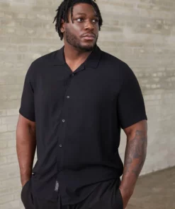 Pier One Uomo Camicia - Black