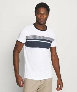Pier One Uomo T-shirt Con Stampa - White