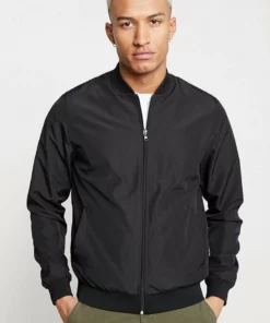 Pier One Uomo Giubbotto Bomber - Black