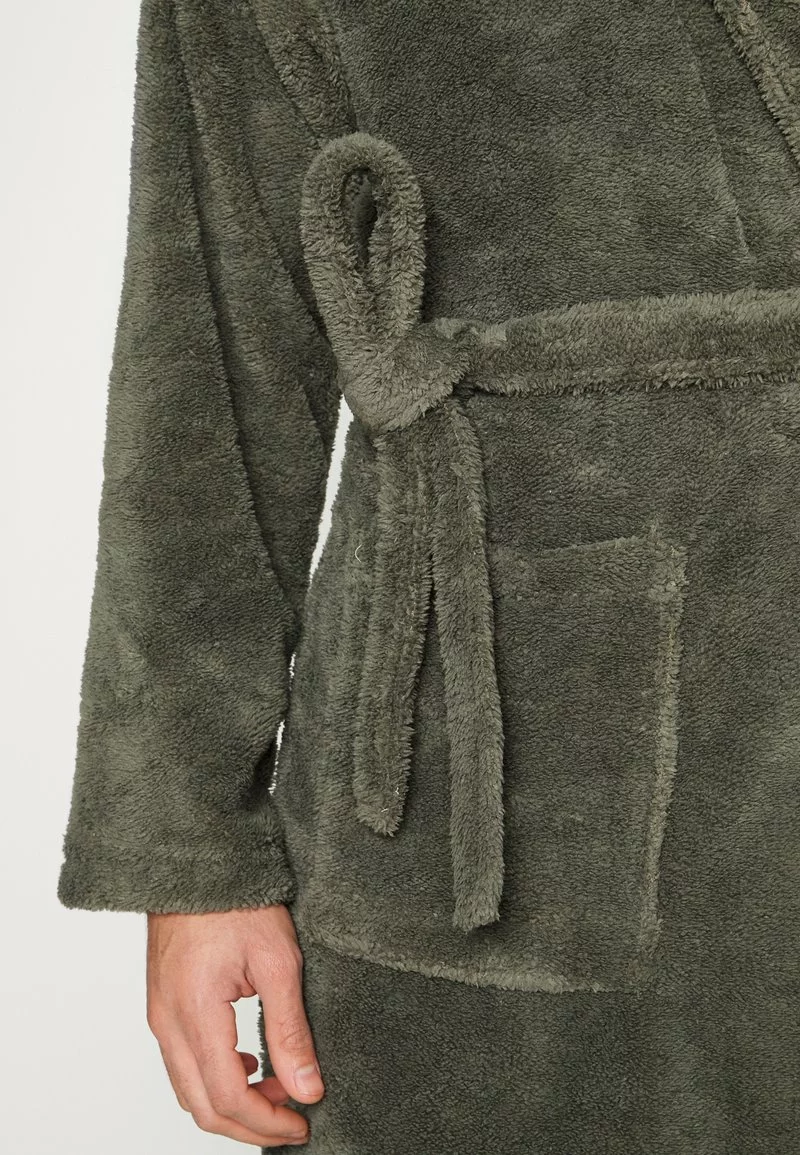 Pier One Uomo Accappatoio - Khaki 8 Pier One Uomo Accappatoio - Khaki - immagine 6