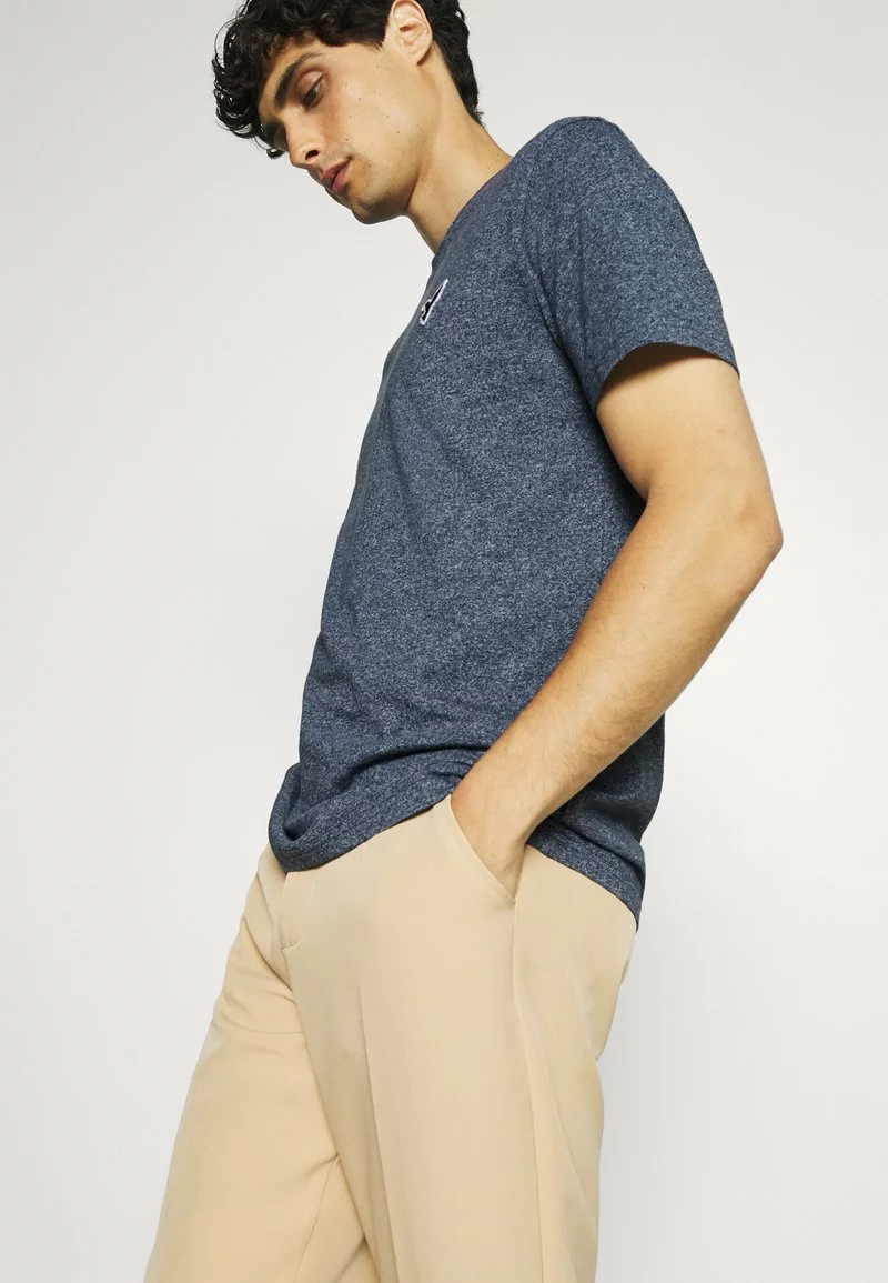 Pier One Uomo T-shirt Basic - Blue 6 Pier One Uomo T-shirt Basic - Blue - immagine 4