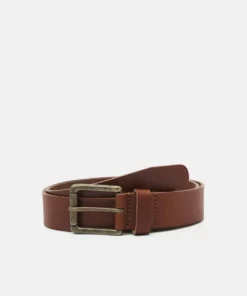 Pier One LEATHER UNISEX - Cintura - Cognac