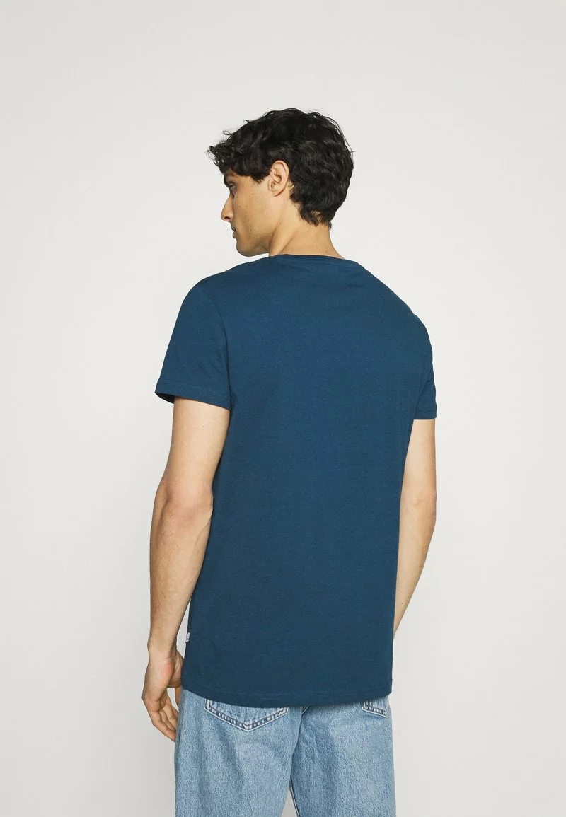 Pier One Uomo T-shirt Con Stampa - Blue 5 Pier One Uomo T-shirt Con Stampa - Blue - immagine 3