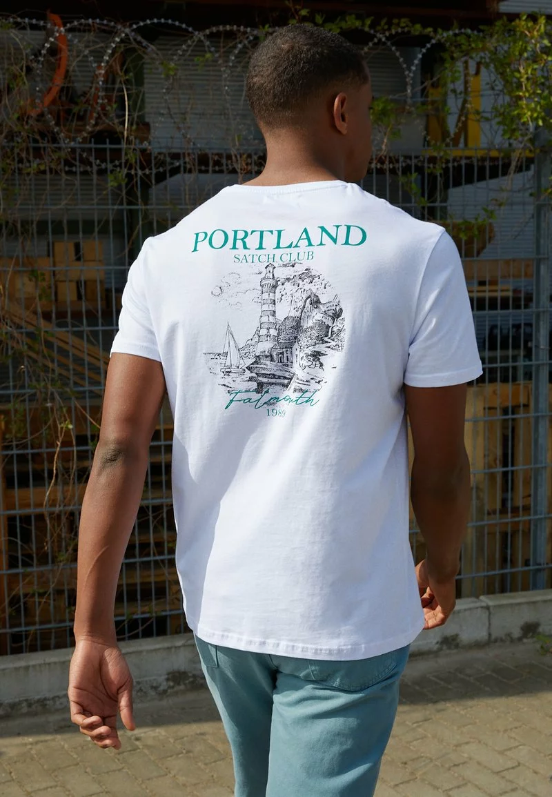 Pier One Uomo GRAPHIC T-SHIRT - T-shirt Con Stampa - White 5 Pier One Uomo GRAPHIC T-SHIRT - T-shirt Con Stampa - White - immagine 3