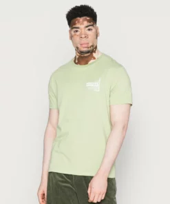 Pier One Uomo T-shirt Con Stampa - Green