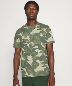 Pier One Uomo T-shirt Con Stampa - Dark Green