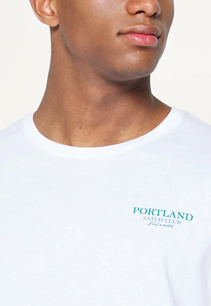 Pier One Uomo GRAPHIC T-SHIRT - T-shirt Con Stampa - White 11 Pier One Uomo GRAPHIC T-SHIRT - T-shirt Con Stampa - White - immagine 9