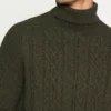 Pier One Uomo NEW CABLE TURTLENECK JUMPER - Maglione - Mottled Olive -Offerta Economica Pier One 4022079f625f4f83ba5d3b7e34b8d34c