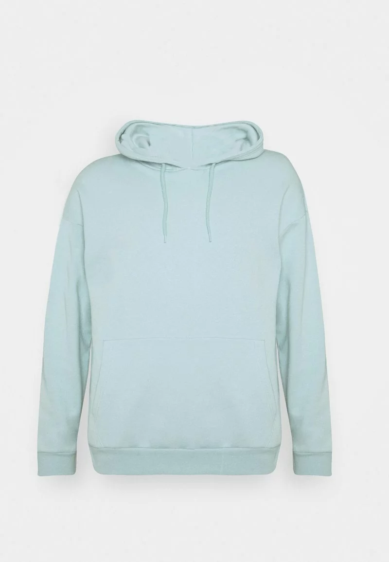 Pier One Uomo PLAIN SKATER HOODY - Felpa Con Cappuccio - Light Blue 6 Pier One Uomo PLAIN SKATER HOODY - Felpa Con Cappuccio - Light Blue - immagine 4